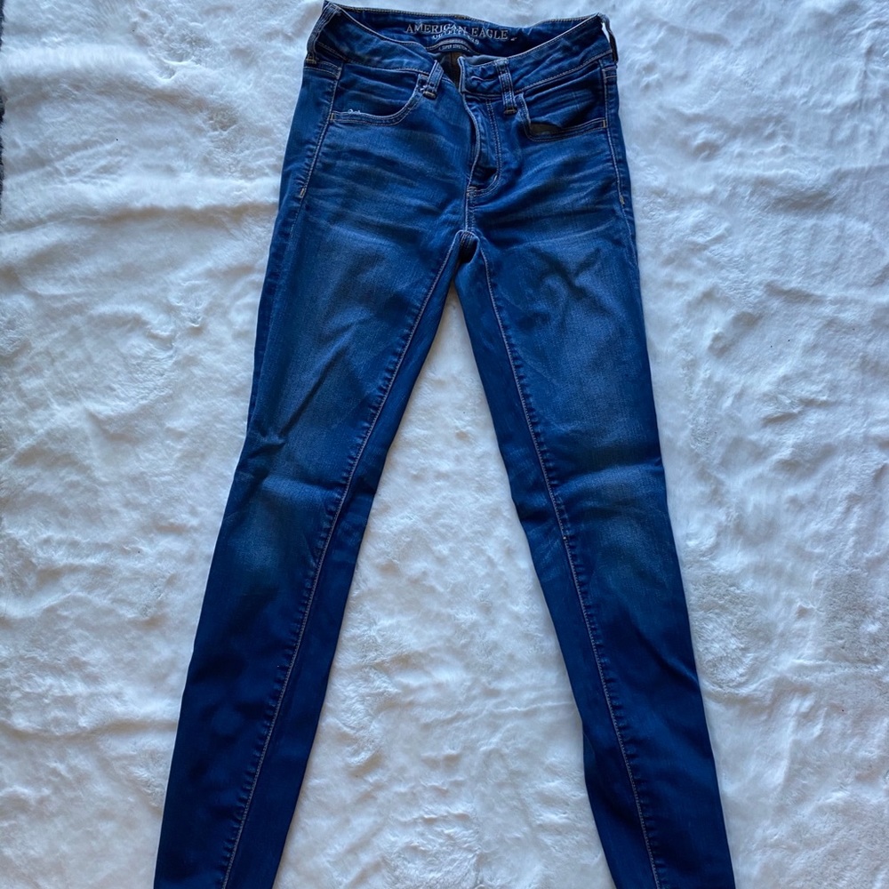 Dark wash jeans
